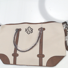 BLOOPER BAG: Monogrammed Vintage Weekender - Promotional