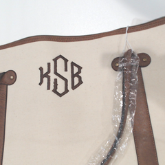 BLOOPER BAG: Monogrammed Vintage Weekender - Promotional