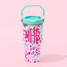 Monogrammed Kids Tumbler | Wild Confetti