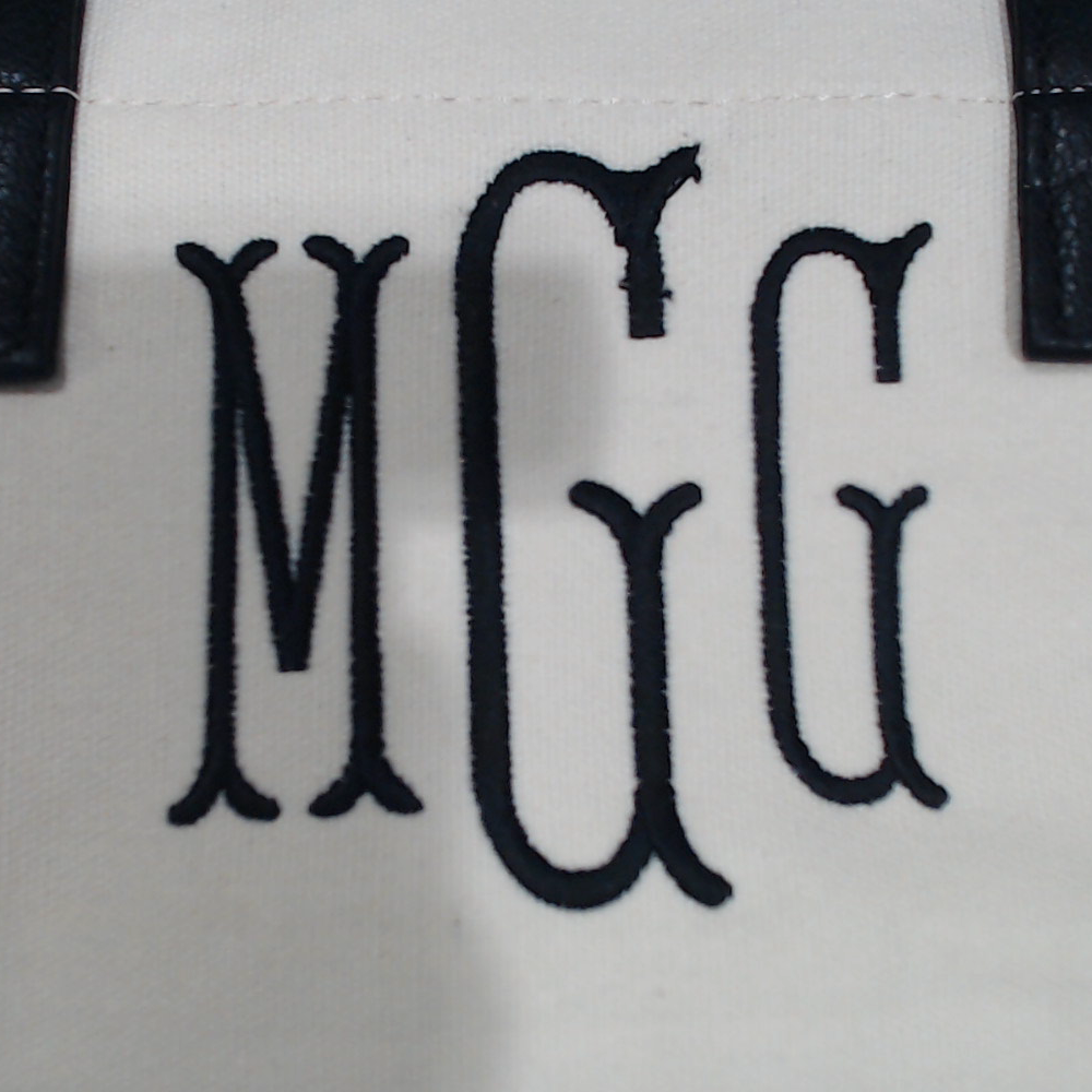 BLOOPER BAG: Monogrammed Upscale Weekender