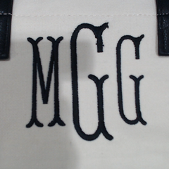 BLOOPER BAG: Monogrammed Upscale Weekender
