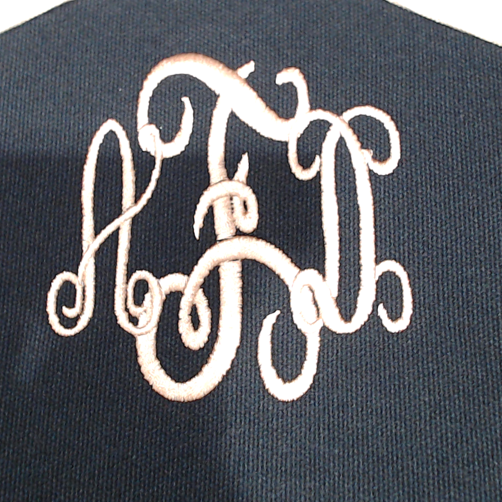 BLOOPER BAG: Monogrammed Wavy Top Tote