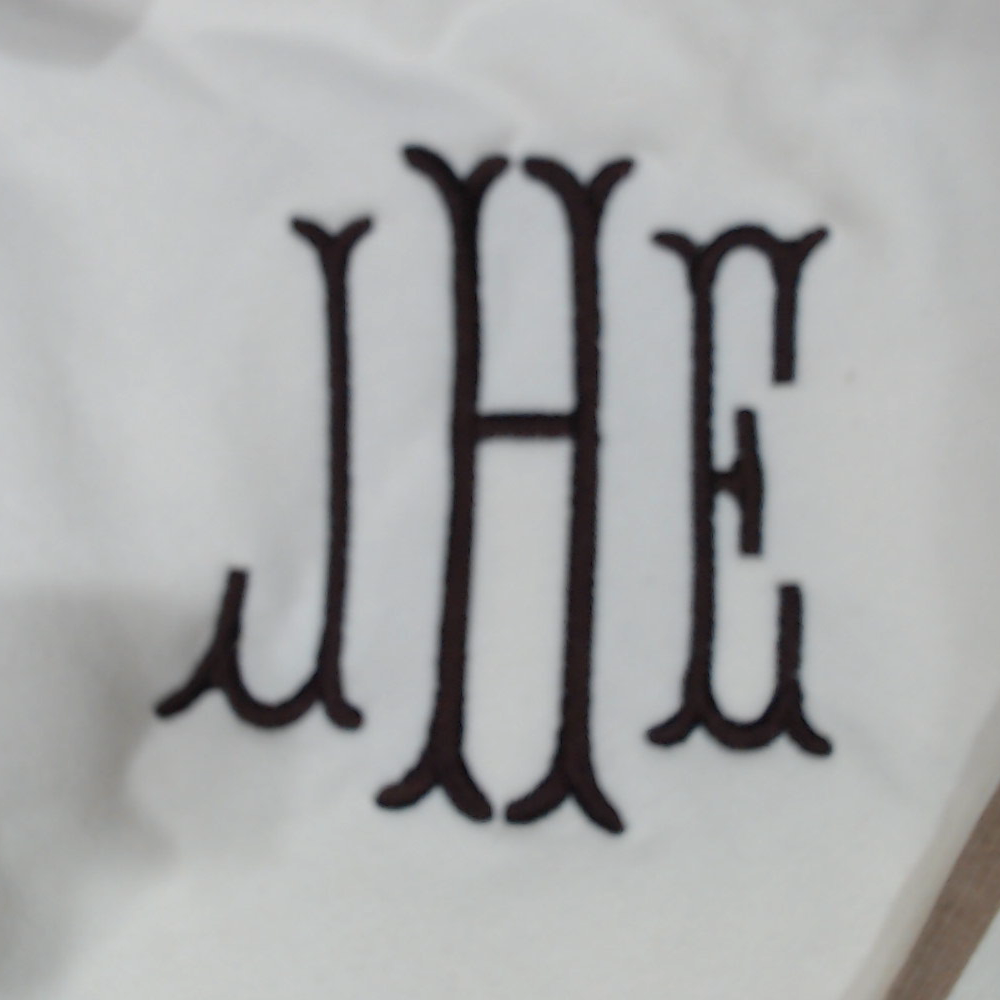 BLOOPER CLOTHING: Monogrammed Colorblock Sweatshirt