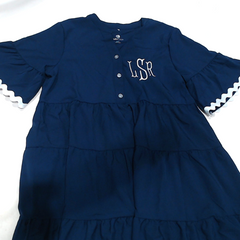 BLOOPER CLOTHING: Monogrammed Ric Rac Dress