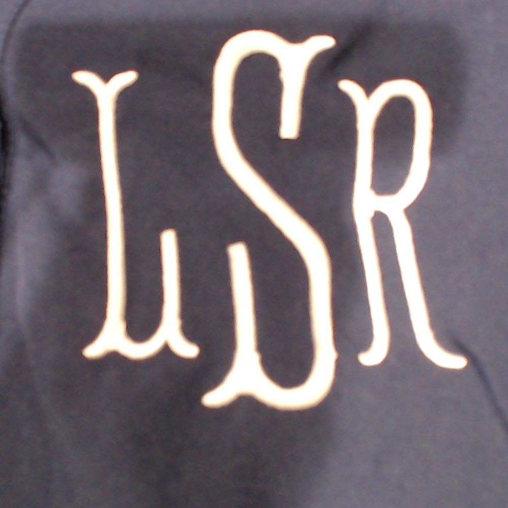 BLOOPER CLOTHING: Monogrammed Ric Rac Dress