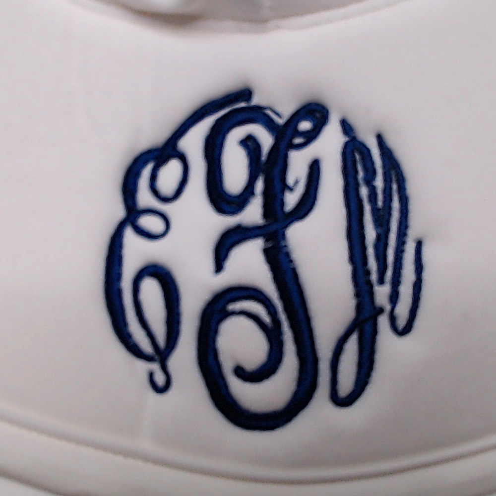 BLOOPER KIDS: Monogrammed Baby Sun Hat
