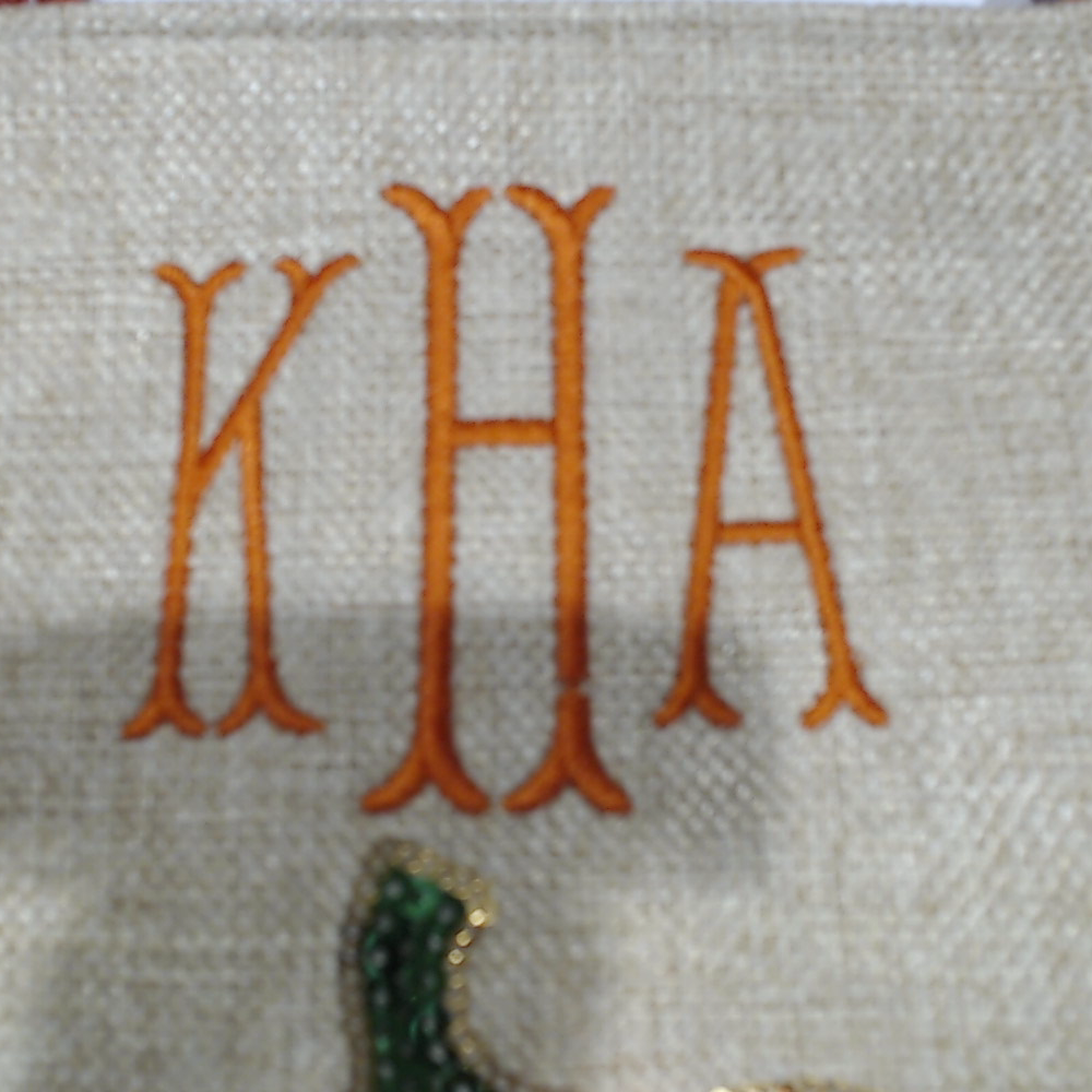 BLOOPER BAG: Monogrammed Sequin Tote Bag