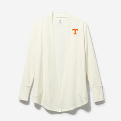 Tennessee Volunteers Sweatshirt Cardigan in Ivory