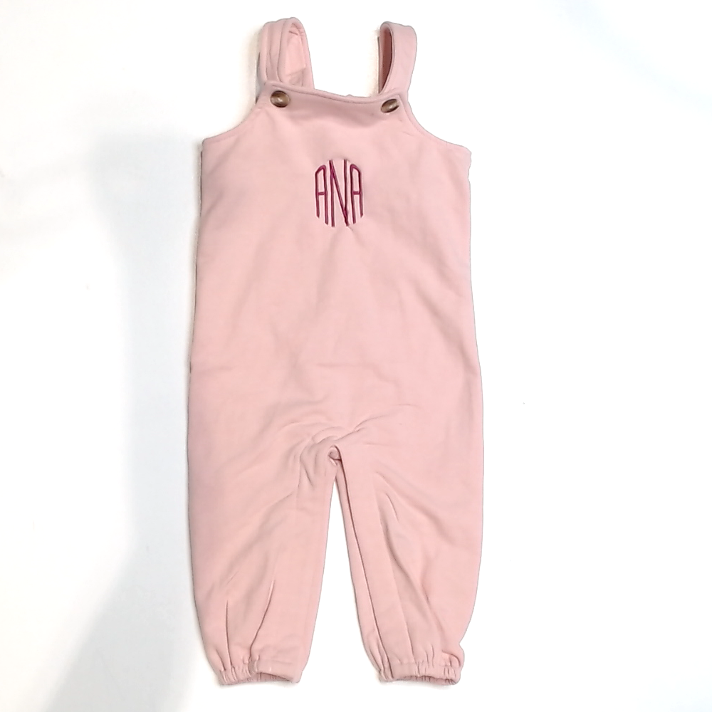 BLOOPER KIDS: Monogrammed Kids Overalls