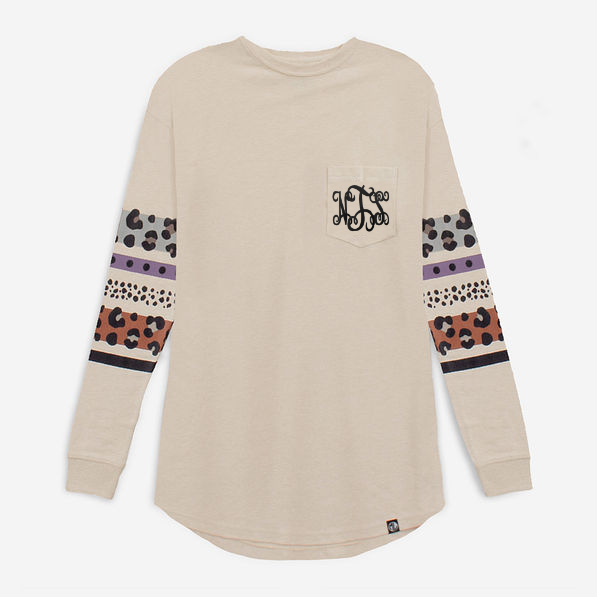 BLOOPER CLOTHING: Monogrammed Long Sleeve Shirt