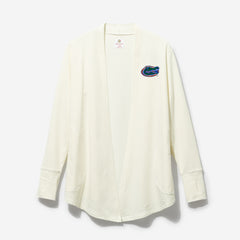 Florida Gators Sweatshirt Cardigan in Ivory