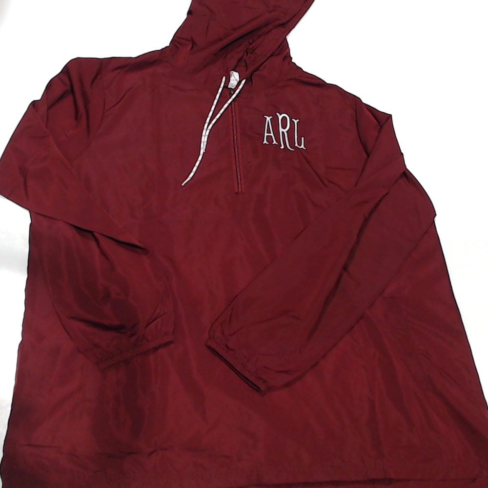 BLOOPER CLOTHING: Monogrammed Pullover Rain Jacket