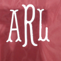 BLOOPER CLOTHING: Monogrammed Pullover Rain Jacket