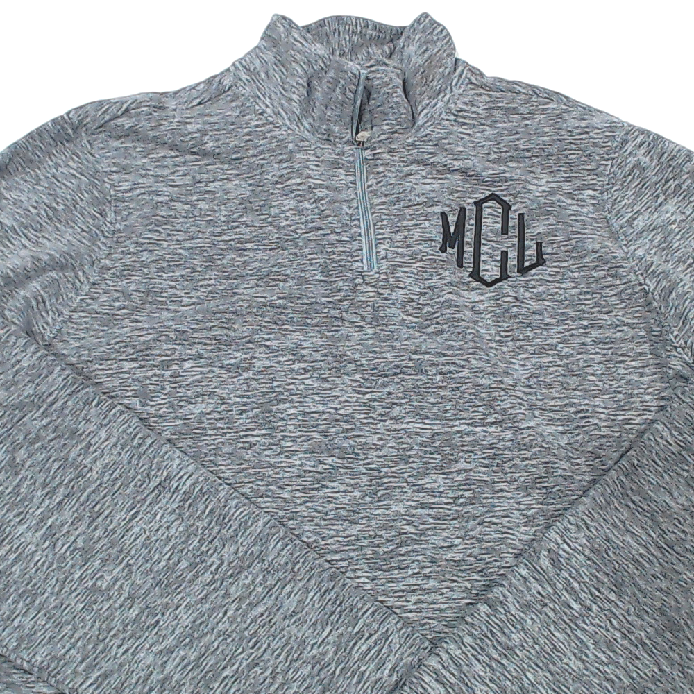 BLOOPER CLOTHING: Monogrammed Women's Freeport Microfleece Pullover