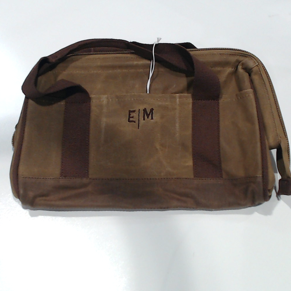 BLOOPER BAG: Personalized Waxed Canvas Tool Bag
