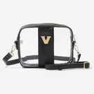 Vanderbilt Commodores Clear Stadium Crossbody Bag | Black