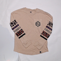 BLOOPER KIDS: Monogrammed Kids Long Sleeve Shirt
