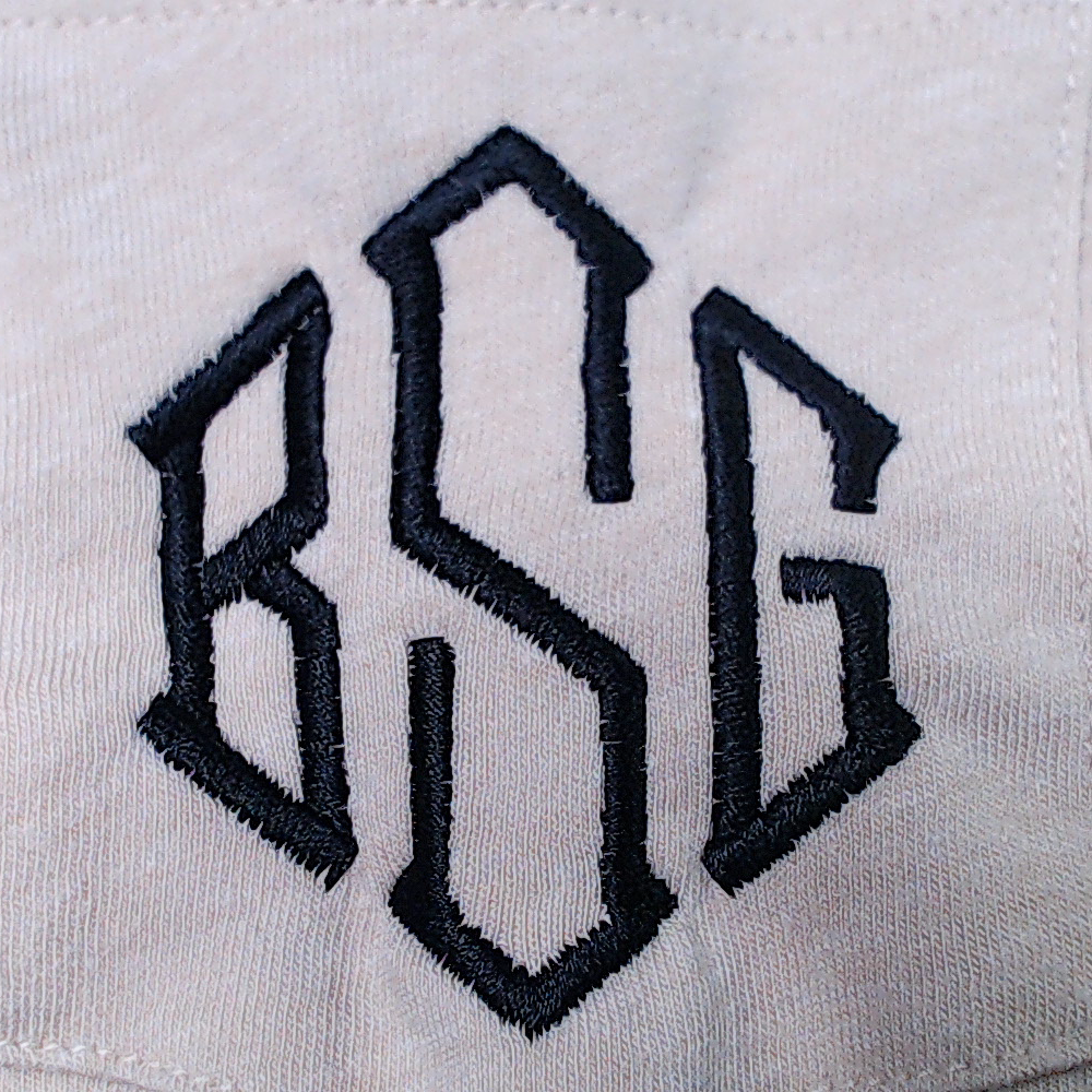 BLOOPER KIDS: Monogrammed Kids Long Sleeve Shirt