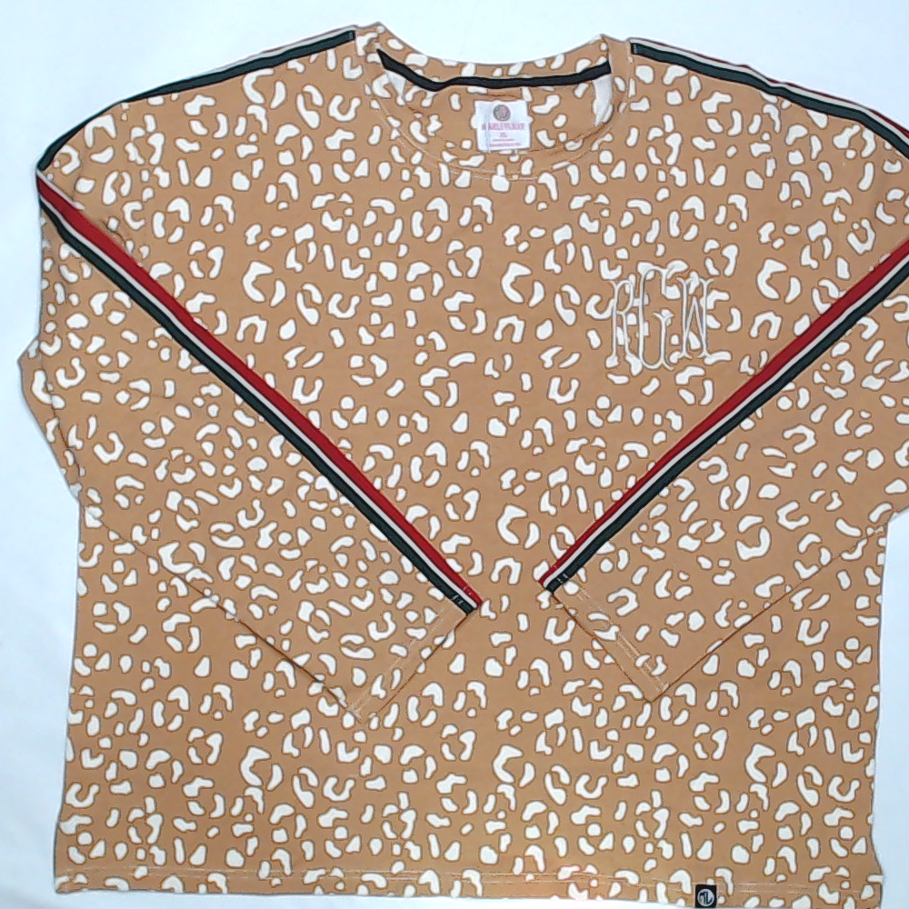 BLOOPER CLOTHING: Monogrammed Lightweight Sweatshirt