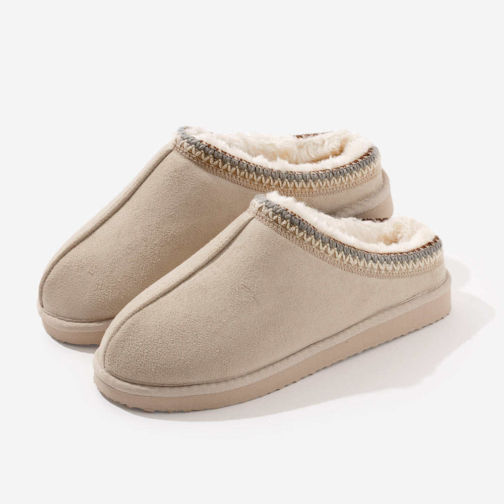 moccasins in light tan