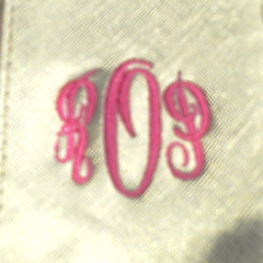 BLOOPER BAG: Monogrammed Clear Ditty Bag