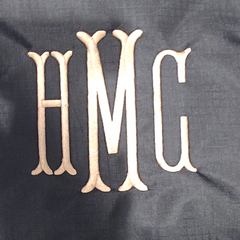 BLOOPER BAG: Monogrammed Packable Backpack