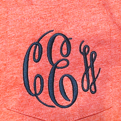 BLOOPER CLOTHING: Monogrammed Long Sleeve Shirt