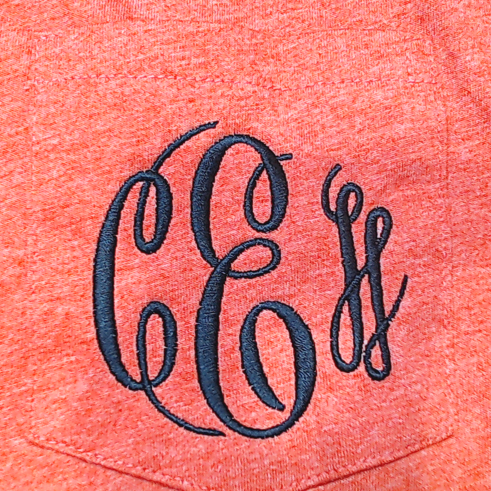 BLOOPER CLOTHING: Monogrammed Long Sleeve Shirt