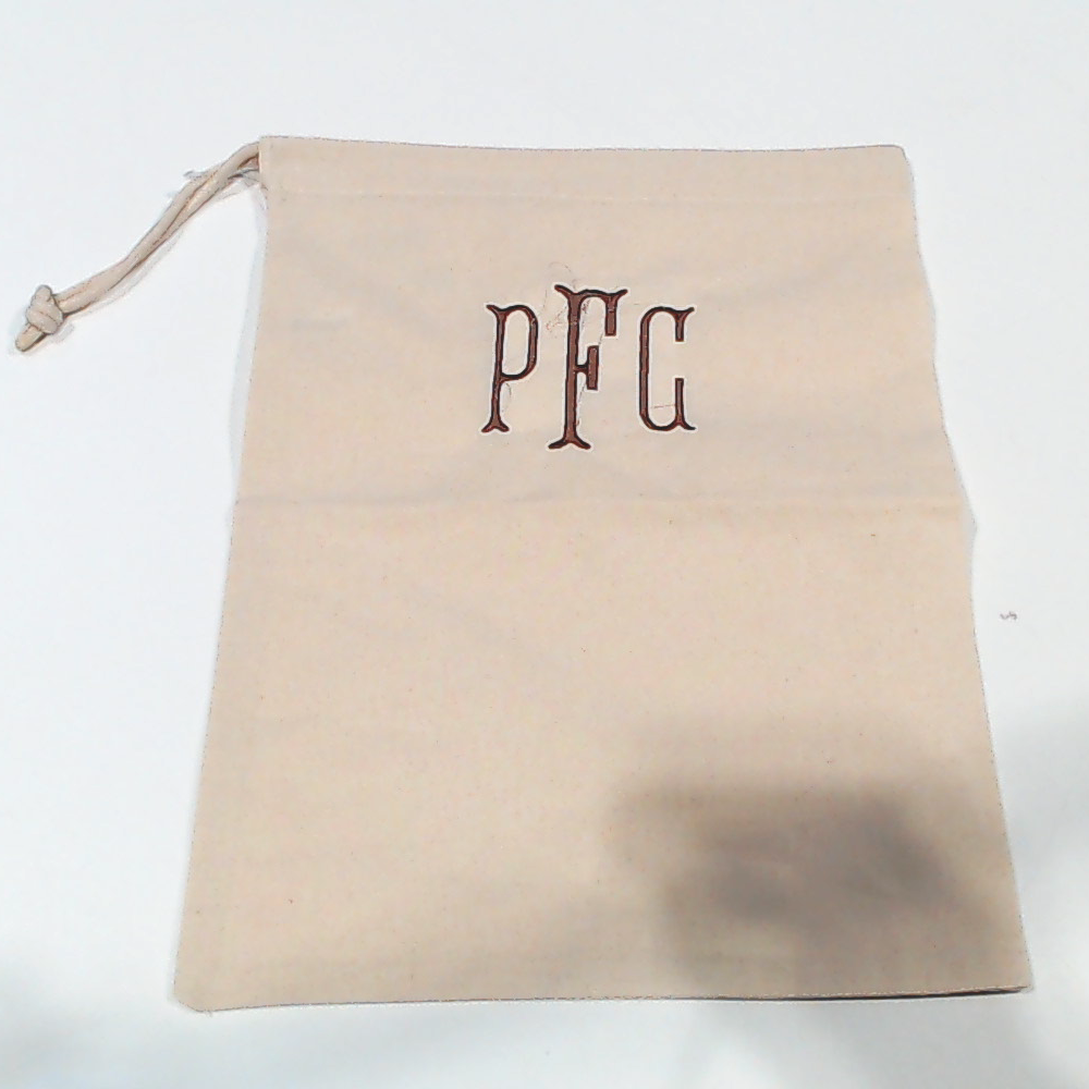 BLOOPER BAG: Monogrammed Drawstring Travel Bag