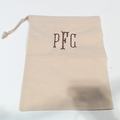 BLOOPER BAG: Monogrammed Drawstring Travel Bag