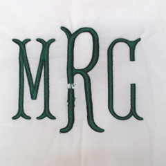 BLOOPER ACCESSORY: Monogrammed Pillow Sham