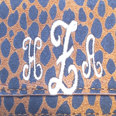 BLOOPER ACCESSORY: Monogrammed Phone Wallet Wristlet