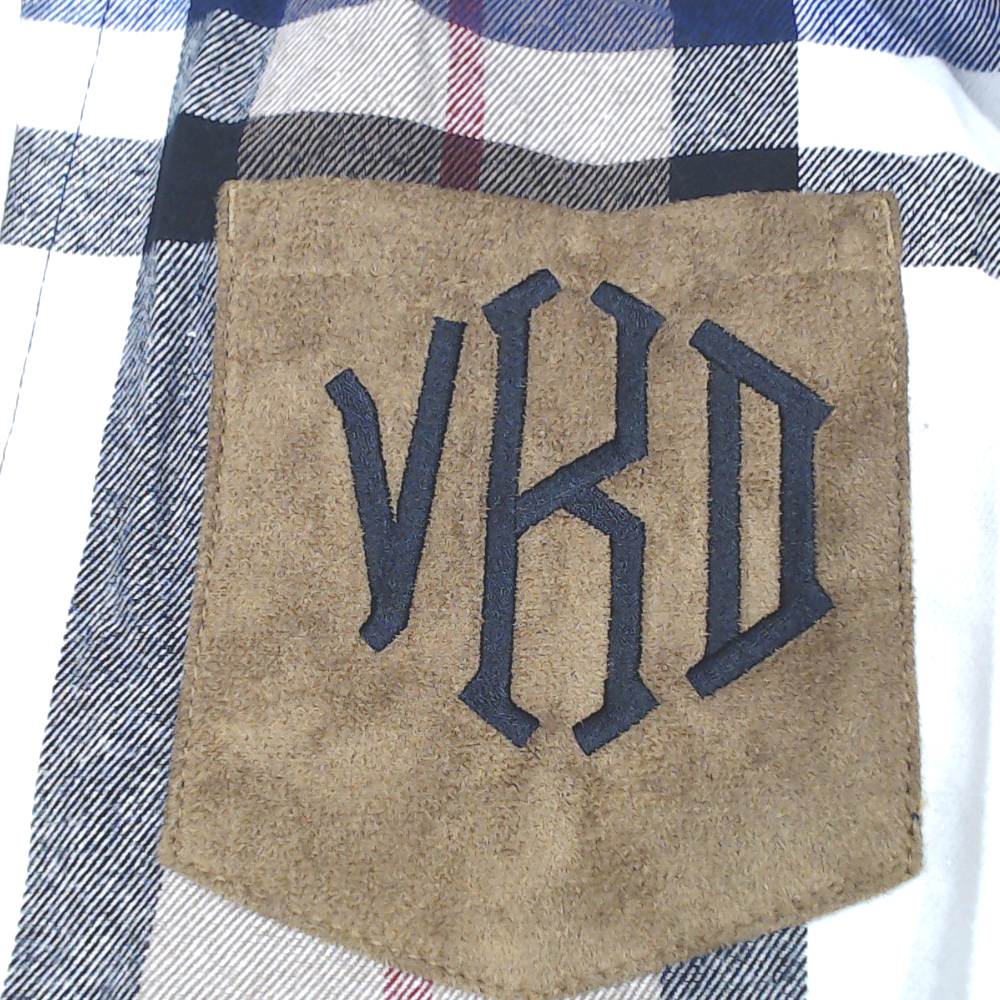 BLOOPER CLOTHING: Monogrammed Shacket