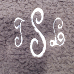 BLOOPER CLOTHING: Monogrammed Sherpa Pullover