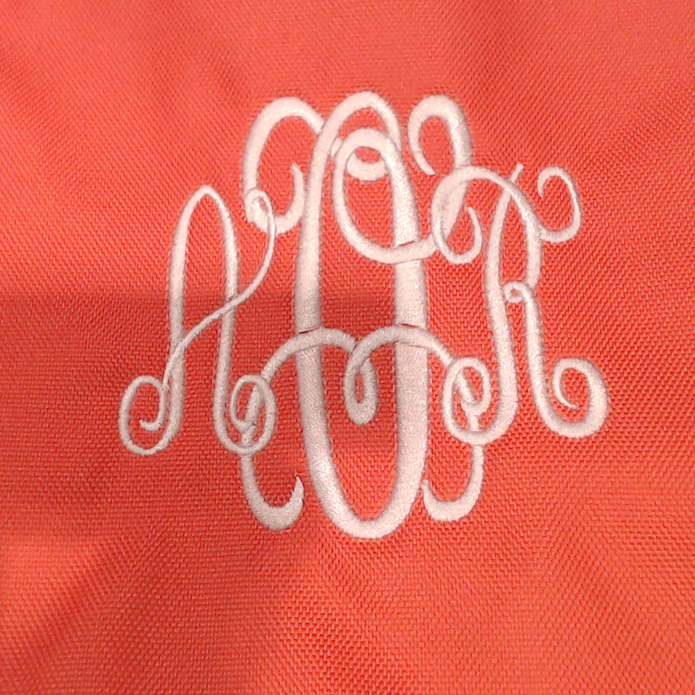 BLOOPER BAG: Monogrammed Weekend Bag