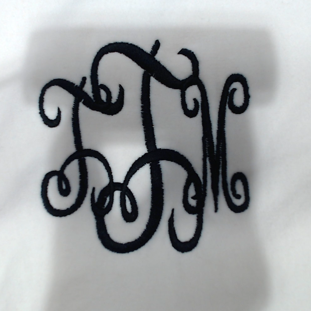 BLOOPER CLOTHING: Monogrammed Quarter Zip Sweatshirt