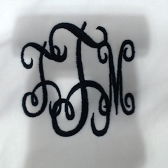 BLOOPER CLOTHING: Monogrammed Quarter Zip Sweatshirt