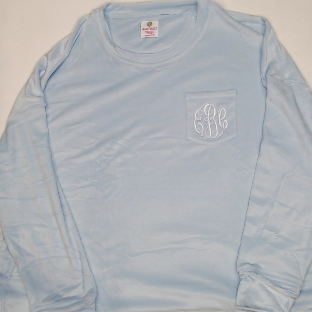 BLOOPER CLOTHING: Monogrammed Softspun Sweatshirt