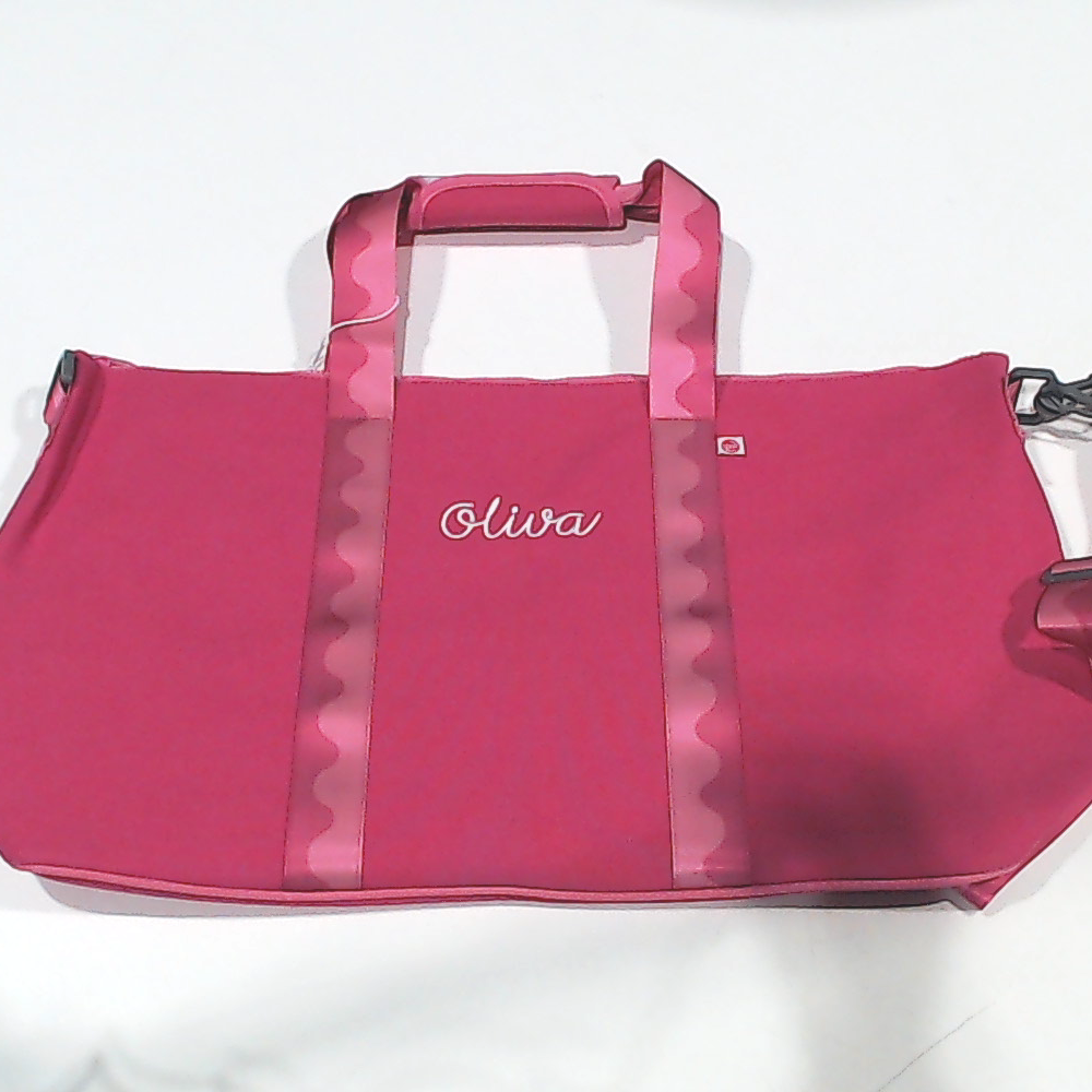 BLOOPER BAG: Monogrammed Kids Weekend Bag