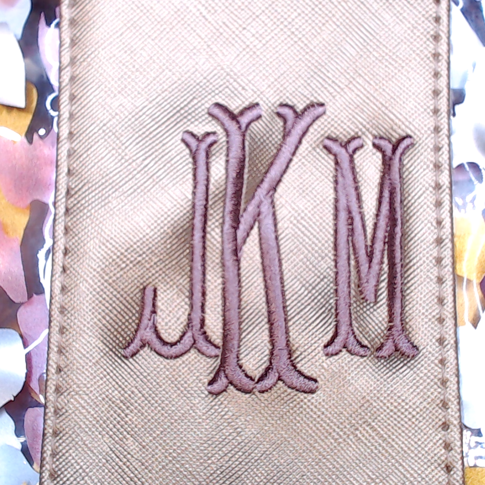 BLOOPER BAG: Monogrammed Clear Ditty Bag