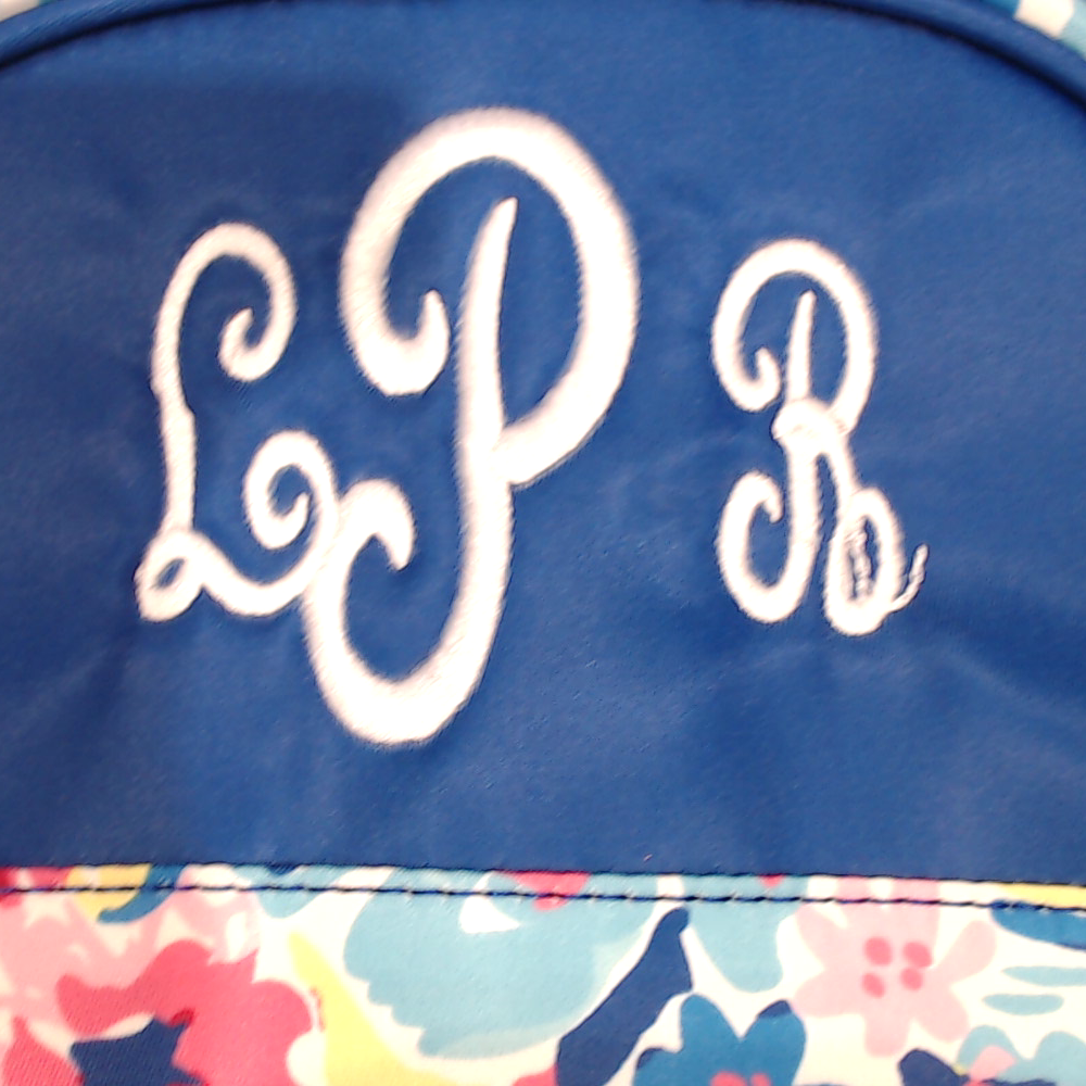 BLOOPER KIDS: Monogrammed Backpack