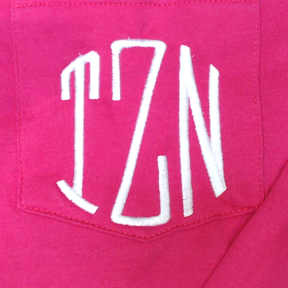 BLOOPER CLOTHING: Monogrammed Long Sleeve Shirt
