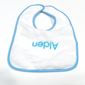 BLOOPER KIDS: Monogrammed Outline Baby Bib