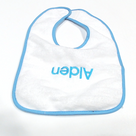 BLOOPER KIDS: Monogrammed Outline Baby Bib