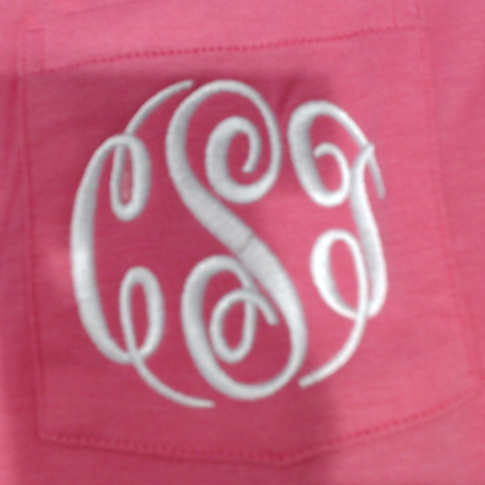 BLOOPER CLOTHING: Monogrammed T-Shirt Dress