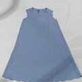 BLOOPER KIDS: Monogrammed Girls Scallop Dress