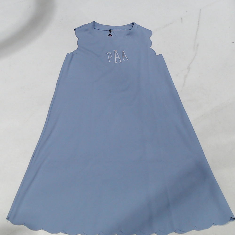 BLOOPER KIDS: Monogrammed Girls Scallop Dress