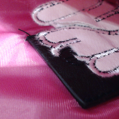 BLOOPER BAG: Monogrammed Diamond Quilted Cosmetic Case