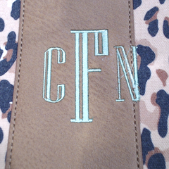 BLOOPER BAG: Monogrammed Pocketbook