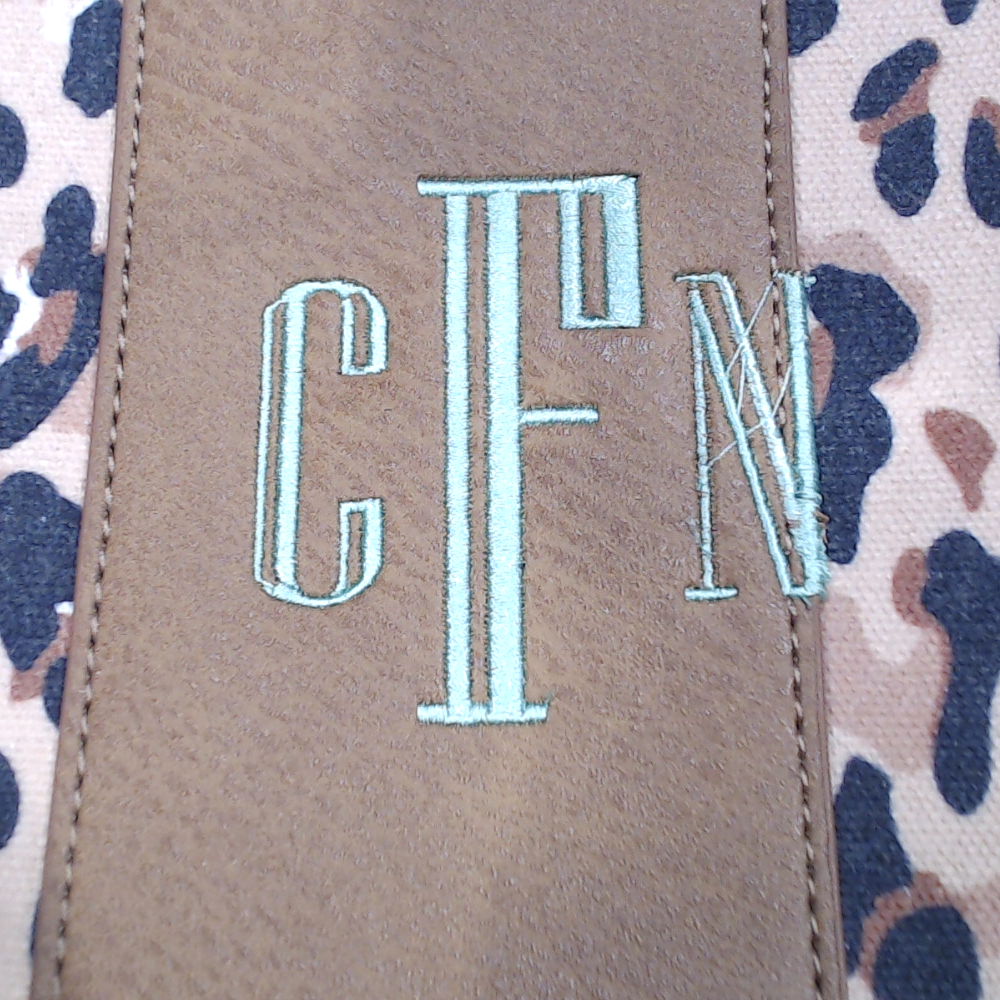 BLOOPER BAG: Monogrammed Pocketbook